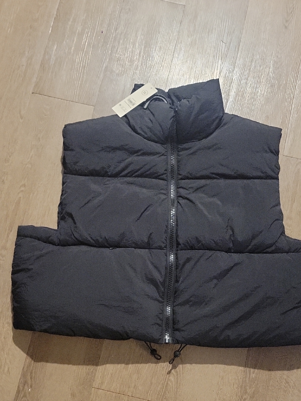 No Boundaries Black Puffer Vest